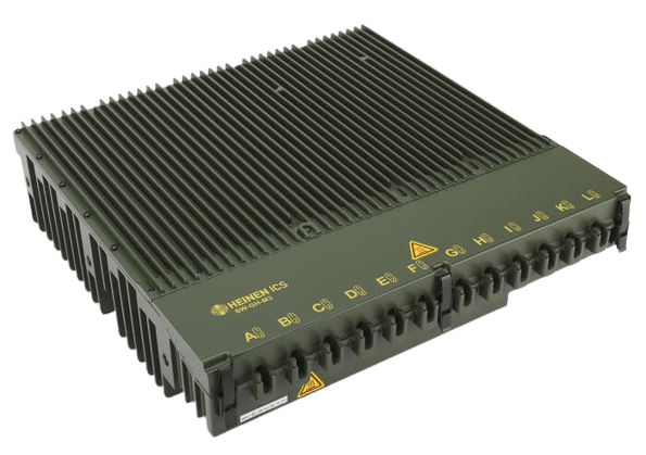 Vakuumgussgehäuse mit Kühlrippen